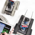 Teleoperated Control of Small Mobile Robots from iRobot Corporation