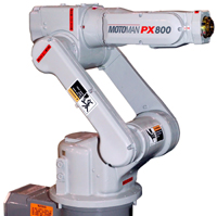 PX800 Compact Coating Robot from Motoman Robotics