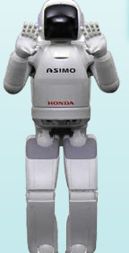 Humanoid Asimo from Honda Motor Co., Ltd.
