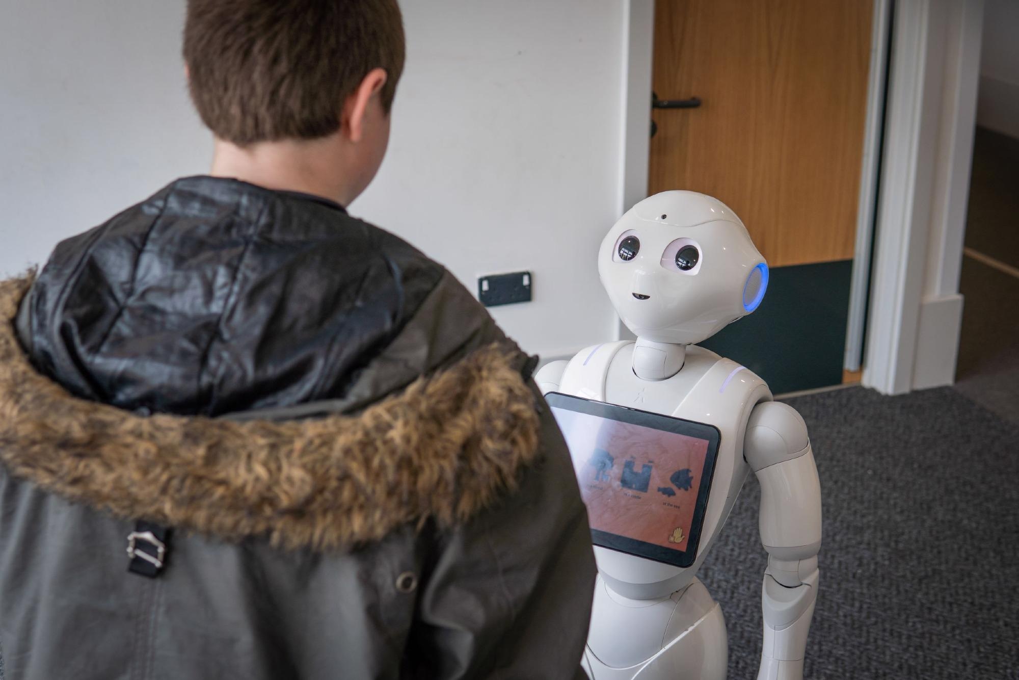 Pepper the Robot Joins School to Support Autistic Young People