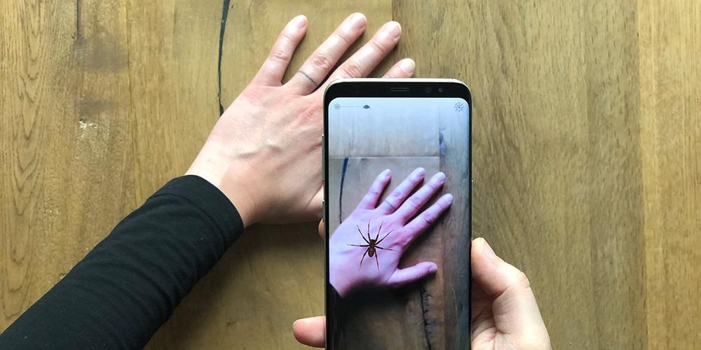 Fighting Fear of Spiders with Augmented Reality.