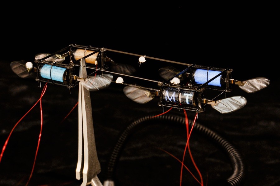 Insect-Scale Robot Powered By Electroluminescent Dielectric Elastomer Actuators.