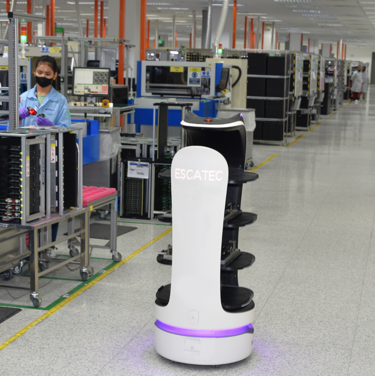 ESCATEC Deploys Smart Material Handling Robots In Latest Automation Project