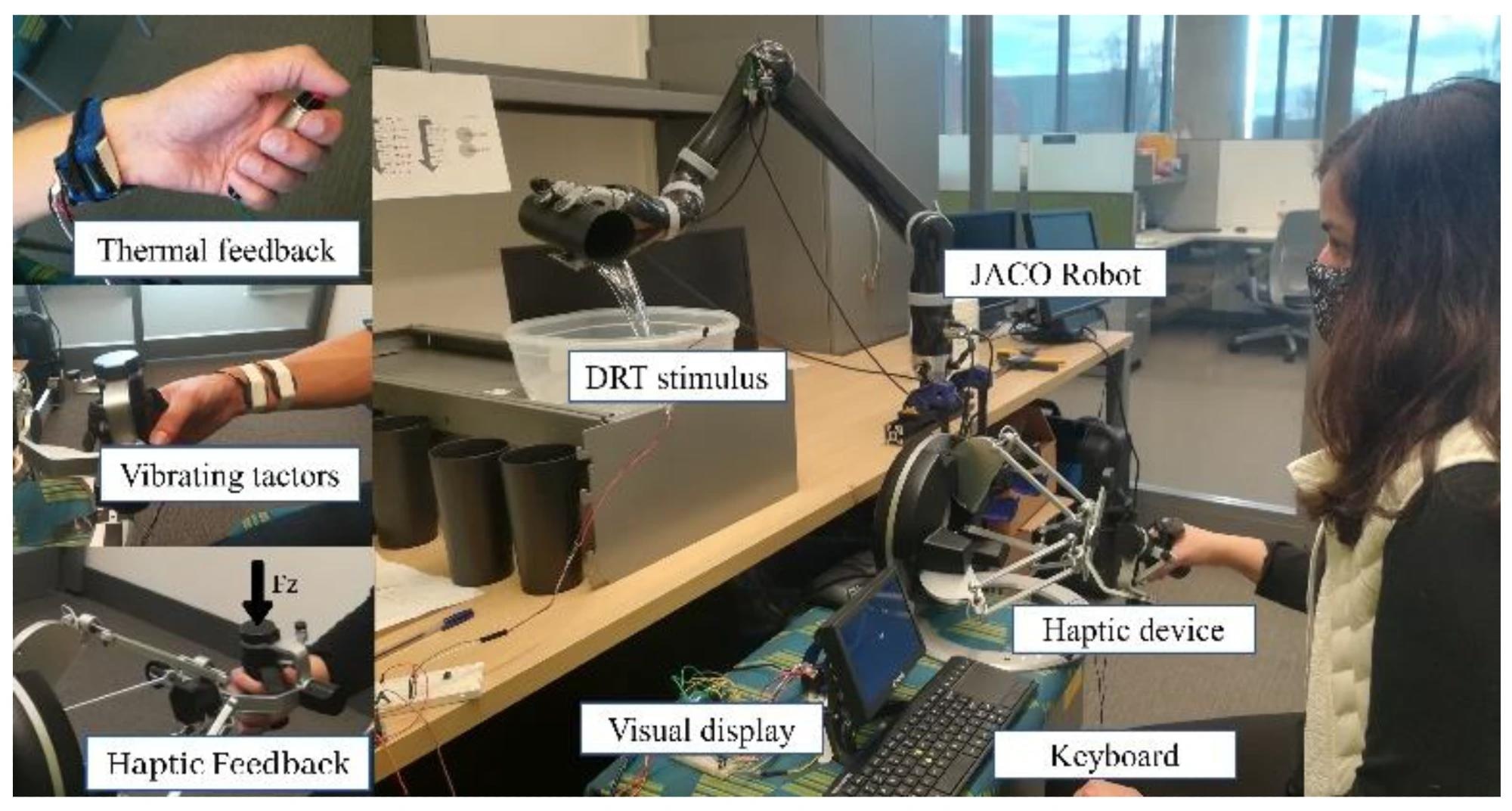 Optimized Multisensory Interface for Precise Liquid Pouring by Robots