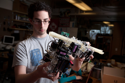 New Prototype Robot Traverses and Manipulates 3-D Truss Structure