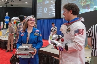 Robots Compete at MIT’s Annual 2.007 Competition to Mark the 50th Anniversary Celebration of Apollo 11 Moon Landing
