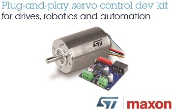 STMicroelectronics and maxon Collaborate on Precision Motor Control for Robotics and Automation