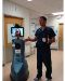 Robot Allows Specialists to Interact with Hospital Staff and Patients