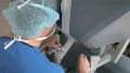 Surgeon Performs Minimally Invasive Surgery with da Vinci Robotic System