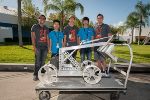 Arizona State University Tests its Robot Design at NASA Lunabotics Mining Competition