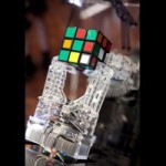 World's Fastest Rubik's Cube-Solving Robot Ruby on Display at Scienceworks in Melbourne