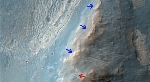 Mars Exploration Rover Opportunity at Work on Murray Ridge