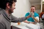Advanced Prosthetic Hand with Acute Sense of Touch