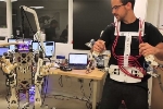 Human-Machine Interface Allows Bipedal Robot to Maintain Balance and Complete Tasks