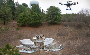 Researchers Use Drones to Calibrate the BMX Radio Telescope