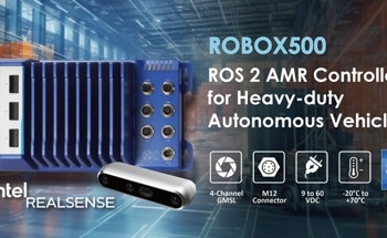 Axiomtek Unveils ROBOX500, a Robust ROS 2 AMR Controller for Heavy-duty Autonomous Vehicles